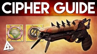 Destiny Elder Cipher Guide [upl. by Ecila]