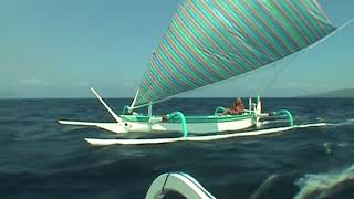 Sailing quotLucknowquot a Balinese Jukung 2 [upl. by Ettenhoj193]