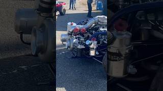 Huge no prep procharged carautomobile dragracer dragracinglife motorsport noprepracing racing [upl. by Spencer]