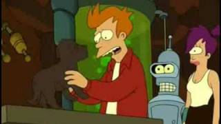 Futurama Fray y su amor por Seymour [upl. by Ocinom]