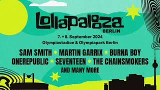 OneRepublic  Live at Lollapalooza Berlin Olympiastadion Berlin Germany Sep 07 2024  AUDIO [upl. by Morgana431]