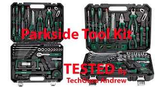 Parkside Tool Kit 95 Piece Set [upl. by Hebner257]