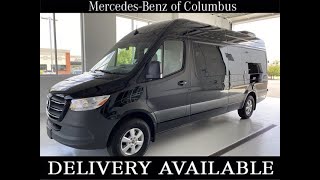 2020 MercedesBenz Sprinter Van Walk Around HOLDS 15 PEOPLE [upl. by Nigrom]