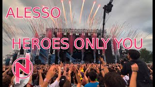 Alesso HEROES x ONLY YOU Nameless Festival 2024 [upl. by Aeila]