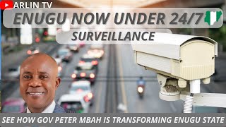 Enugu State Winning War against Insecurity as Street Camera Installation Begins [upl. by Anairol]