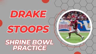 Oklahoma WR Drake Stoops 1v1 Reps During Shrine Bowl Practice [upl. by Addie182]