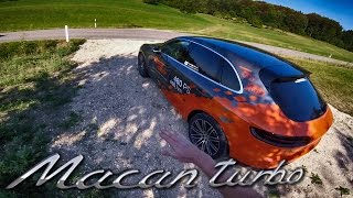 Porsche Macan Turbo Review POV Test Drive 480HP RaceChip [upl. by Burger]