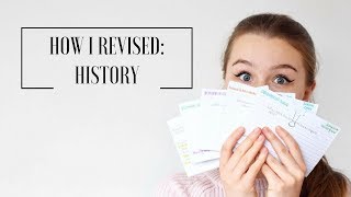 HOW I REVISED GCSE HISTORY  A student [upl. by Aicelf918]