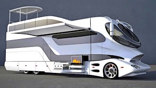 10 Most Luxurious RVs In The World [upl. by Ardnassela]