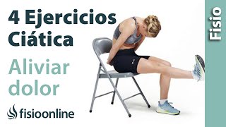 4️⃣EJERCICIOS para QUITAR el dolor del NERVIO CIÁTICO💥 [upl. by Boelter886]