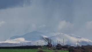 snowdon snow mountains [upl. by Eldorado]