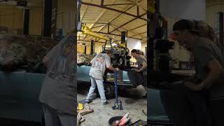 Time lapse New Grand Prix Motor Install shorts monza teammonza405 streetoutlaws procharger [upl. by Morey667]