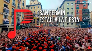 SAN FERMÍN ÁNIMO PUES GAITEROS  VISTA DESDE ZAGUÁN [upl. by Aesoh]