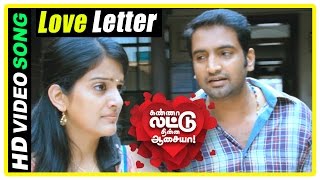 Kanna Laddu Thinna Aasaiya Scenes  Sethu Santhanam Powerstar propose Vishaka  Love Letter Song [upl. by Sidney]