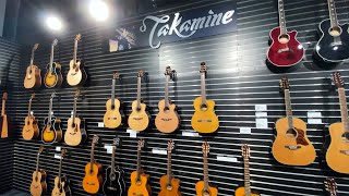 Takamine Guitars  NAMM Show 2023  Booth Tour [upl. by Michell]