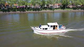 Drone beelden boot van mijn ouders Limosa [upl. by Idalina]