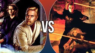 VS  ObiWan Kenobi amp Anakin Skywalker vs Darth Bane and Darth Zannah [upl. by Oirromed]