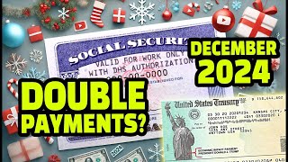 🎁 HUGE December 2024 Social Security Payment Schedule Secrets Revealed Double Deposits [upl. by Shamma]