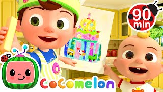 Pat A Cake Bakers Man  CoComelon  Nursery Rhymes for Babies [upl. by Eenat]