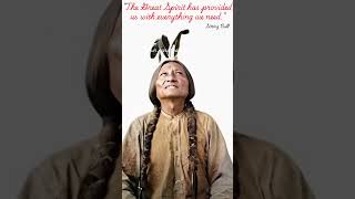 A quote from Sitting Bull [upl. by Derayne]