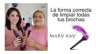 🔥Aprende a mantener tus brochas libres de bacterias🦠 Brochas en buen estado 🌺Mary Kay [upl. by Norean346]