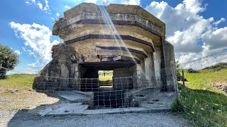 Vanlife France  WW2 Normandy Omaha  Point Du Hoc And Maisey Battery [upl. by Atinuaj439]