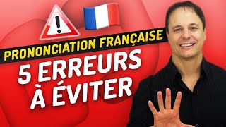 Prononciation française  5 erreurs à éviter 🤐 🇫🇷 [upl. by Ryhpez]