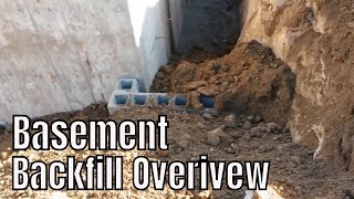 Basement Backfill Overview [upl. by Papagena64]