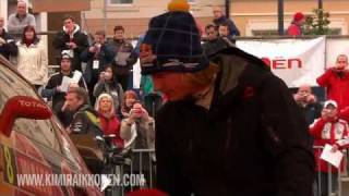 Kimi Raikkonen Review  WRC Wales Rally GB 2010 [upl. by Rillis922]