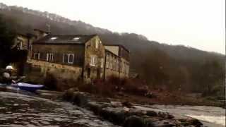 ICCC  River Calder Hebden Bridge to Copley November 2012 [upl. by Selinda]