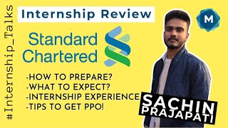 Standard Chartered Summer Internship ReviewInternship Talks [upl. by Ciapha763]