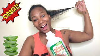 Aloe Vera Juice for MASSIVE HAIR GROWTH [upl. by Doti383]