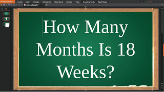 ✅ How Many Months Is 18 Weeks [upl. by Bartholemy]