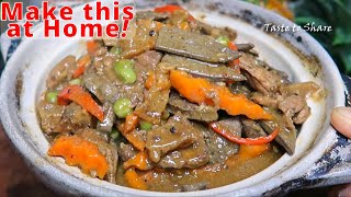 Easy way Pork Igado❗Simple Ingridients💯✅ Tastiest ever Easy pork recipe [upl. by Grimbald106]