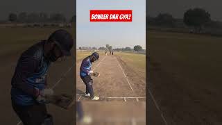 Bowler dar gya cricket cricketshorts shorts shortvideo batting indian gopro ipl sg [upl. by Johannessen]