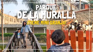 Visité el PARQUE DE LA MURALLA 🤩  ¡tiene una mini granja 🐑 I TOUR COMPLETO 2024 🌈 [upl. by Akila329]