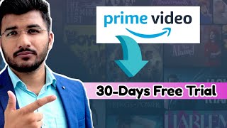 Amazon prime video 30days free trial 2024  Prime video free subscription kaise len  Sam Tech [upl. by Llerrem]