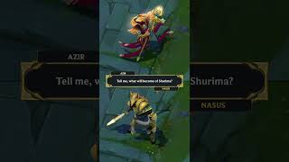 Azir Interactions Part 6  League of Legends [upl. by Akinwahs]