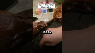 How to know when brisket is done [upl. by Quickman]