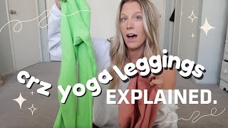 CRZ Yoga Leggings Explained  BEST Lululemon Align Dues  Comparing Fabrics ECT [upl. by Heti]