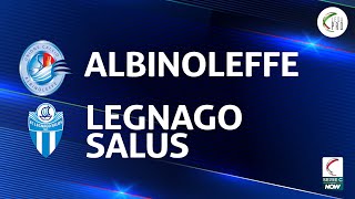 AlbinoLeffe  Legnago Salus 01  Gli Highlights [upl. by Orvan483]