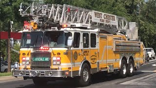 Fame Fire Co Ladder 53 amp Engine 53 Responding 71618 [upl. by Nyladgam693]