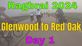 Ragbrai 2024 Day 1 Glenwood to Red Oak [upl. by Hsenid752]