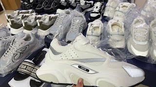 Dior B22 B30 B25 Sneaker High Quality Professional Version Unboxing [upl. by Nylirak]