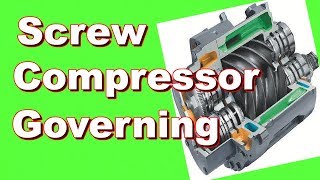 Screw compressor loading unloading procedure [upl. by Eggleston10]