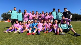 ⚽️ El Conce y Lota Schwager se enfrentaron en la Liga de Fútbol Femenino Único Camanchaca [upl. by Balfore]