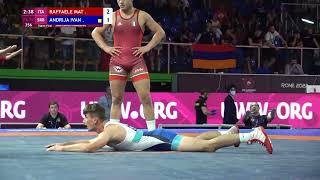 18 FS  79 kg  RAFFAELE MAT ITA v  ANDRIJA IVAN SRB [upl. by Risay351]