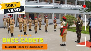 BNCC drill of Gazipur Cantonment College GCC  Guard of honor  Cadet LCPL Shifat [upl. by Onileva724]