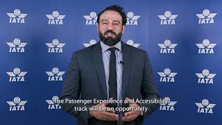 30 seconds with IATA’s Harry Grewal on Passenger Experience amp Accessibility WFSampWPS 2024 [upl. by Barrus]