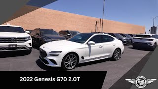 2022 Genesis G70 2 0T [upl. by Nyllij570]